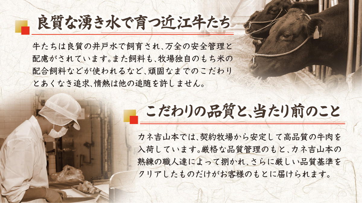 【4等級以上】【カネ吉山本】近江牛[特] ステーキ用 サーロイン【400ｇ（約 200g×2枚）】【Y067W1】