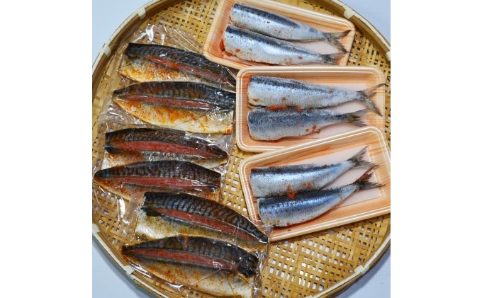 さば明太 いわし明太 セット 各6枚 福岡名物 辛子明太子を使ったこだわりの品 おかず 晩酌に 配送不可 離島 加工食品 魚貝類 国産いわし ご飯のお供 お酒のあて つまみ 肴 