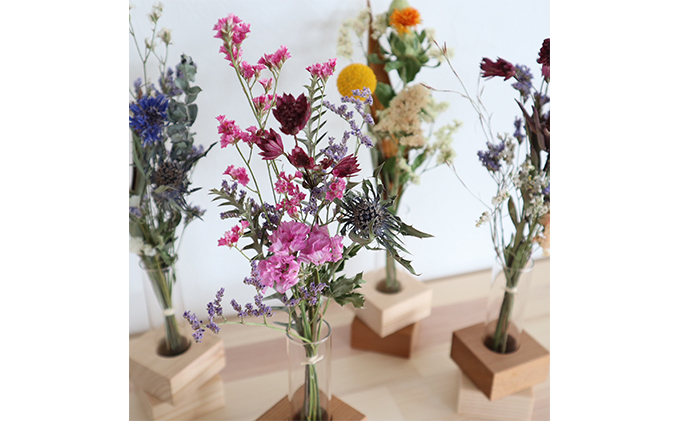 ドライフラワー　tumugi -つむぎ- 植物 飾り 装飾 インテリア リビング 玄関 部屋 寝室 自宅 店舗 お店 お花 色鮮やか 個性豊かな色 