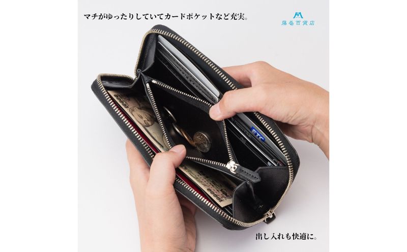 財布 二宮五郎商店 藤巻百貨店限定 ホーウィンシェルコードバン「ソブリン」ラウンドジップウォレット クラシックモデル 皮 革製品 皮革製品 ファッション 小物 お札 小銭 カード ケース ウォレット ファッション小物 