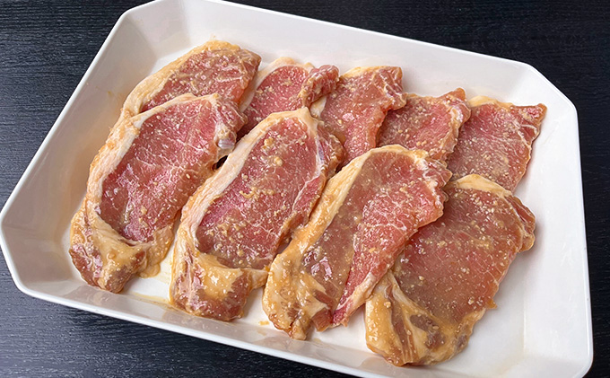 信州豚　ロース　味噌漬け　１ｋｇ お肉 肉料理 夕飯 お弁当 おかず 便利 時短 味付き肉 惣菜 和食 信州産ホエー豚 柔らかい肉質 甘みのある脂 山吹味噌使用 