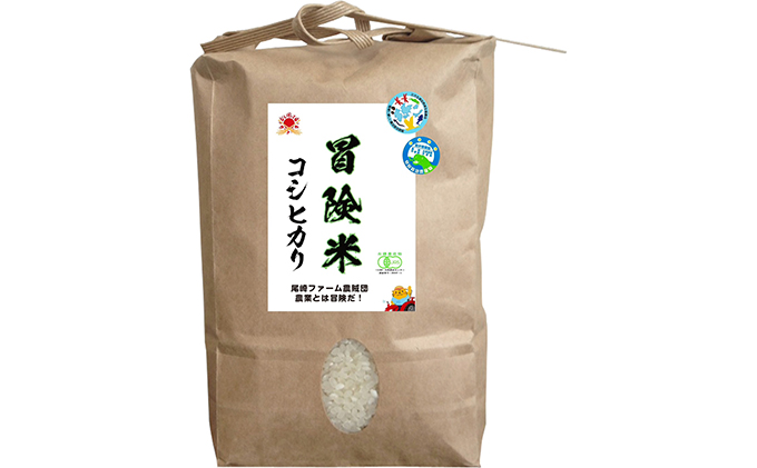 栽培期間中 無農薬コシヒカリ 白米5kg 3ヶ月定期お届け お米ブランド米 精米 ご飯 おにぎり お弁当 和食 福井県認証特別栽培米 粘り 香り 旨み つや 