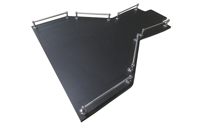 日野　17レンジャー専用（ハイルーフ/標準ボディ用）オーバーヘッドコンソール　【パイプ付】 車用品 トラック用品 内装パーツ 内装アクセサリー 空間活用 収納 寝具 着替え 荷物 収納場所 