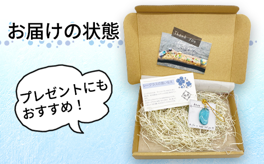 Atuy ikor 天然シーグラスストラップ ブラウン