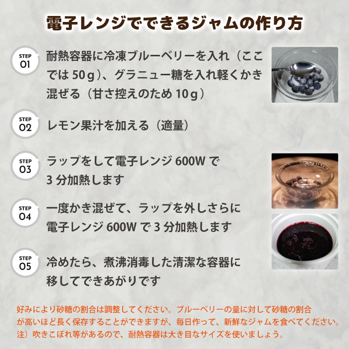 島根県邑南町のふるさと納税 冷凍 有機ブルーベリー 1.2kg（400g×3袋）