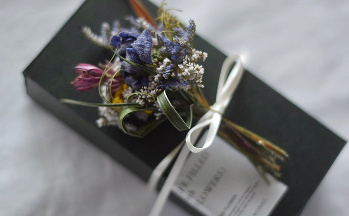 ミニブーケボックス 3個セット インテリア 雑貨 壁掛け 置物 植物 お花 手のひらサイズ 可愛い おしゃれ プチギフト 小さいブーケ 玄関 リビング 部屋 飾り 