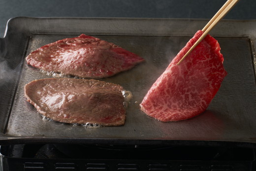 【寛閑観】近江牛　焼しゃぶ用400g【冷蔵】　【FR13W】