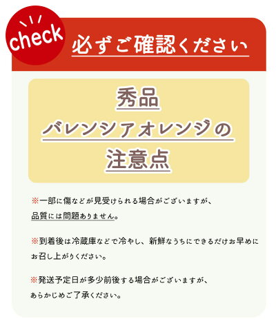 G7078_希少な 国産 バレンシアオレンジ 2.5kg 秀品