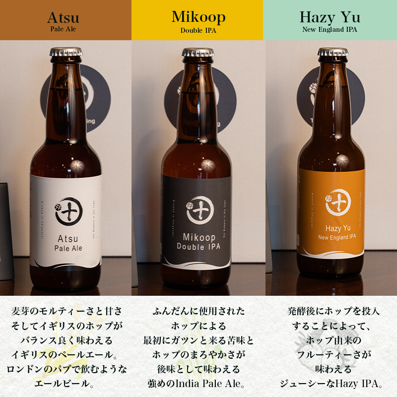 Tsuji Brewingオリジナルクラフトビール6本セット お酒 地ビール 瓶ビール 飲み比べ ビール飲み比べ アルコール飲料 家飲み 晩酌 バーベキュー BBQ 