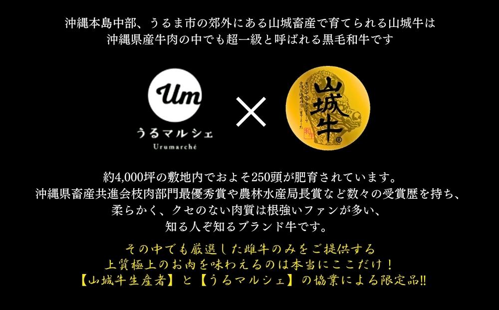 【入手困難】【幻の黒毛和牛】『山城牛』【雌牛限定】サーロイン　ステーキカット250g