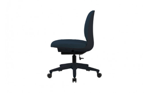 イトーキ トルテU ブラック×ミッドナイトブルー オフィスチェア【日本製 / 腰へやさしさを極めた快適な座り心地/洗練されたシェルチェアのデザイン / 2023年度グッドデザイン賞 / 腰をやさしくホールド・ヒップチルト機構/省スペース・コンパクト設計 / 360度回転 / 11.5cm座面上下昇降 / 3年保証 】 デスクチェア KJ-320CFM-T1B1F (KJ-320CFM-T1B1C)【EI064W】