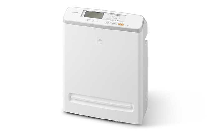 空気清浄機 花粉 アイリスオーヤマ 17畳 ホワイト MSAP-AC100 モニター付き空気清浄機 におい ほこり 花粉 ハウスダスト ウイルス 除去 空気清浄器 浄化 急速清浄 アイリスオーヤマ