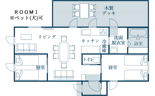 134-3 VILLA AL MARE１泊宿泊券【一棟貸コテージ（定員6名）】