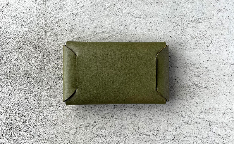 本革 ノンステッチ名刺入れ・カードケース 栃木レザー ファッション小物 革小物 シンプル カード入れ ビジネスシーン 手触りが良い 牛革 プレゼント ギフト 