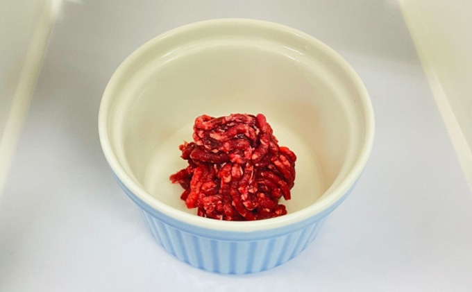 鹿肉ドッグフード　鹿肉冷凍ミンチ（犬用）　500g（250g×2トレー） 加工食品 お肉 家族 健康 食事 大切 ペット 自然 新鮮 動物 高品質 安心 安全 国産 子犬 老犬 こだわり 小分け 