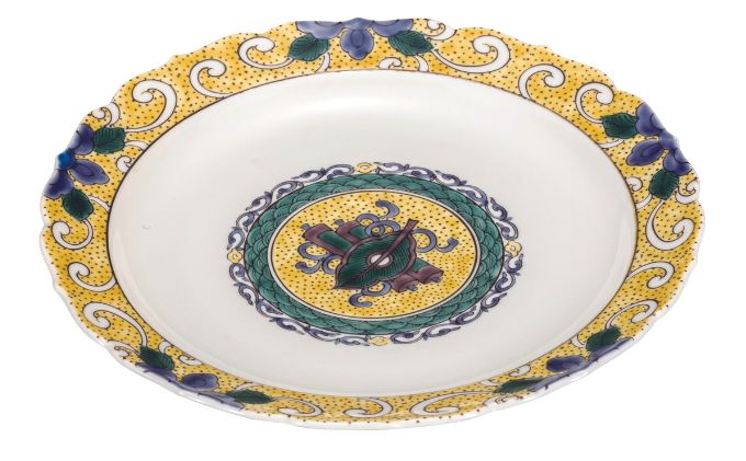 E*y様 九谷焼　吉田屋 椿　３.５号香炉　泉峯窯 （新品） 公式】 九谷焼 吉田屋 泉峯窯 3.5号香炉 椿 工芸品 - 工芸品