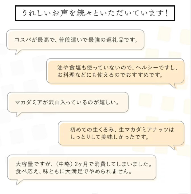 愛知県碧南市のふるさと納税 4種 無塩ミックスナッツ 2kg（1kg×2袋） アーモンド カシューナッツ マカダミアナッツ くるみ 生ナッツ 直火焙煎 おつまみ おやつ 大満足 チャック付き 美容 健康 人気 高リピート ナッツ H059-151