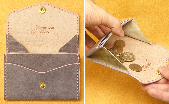 Berceau　小銭入れ　PIG　(パープル)