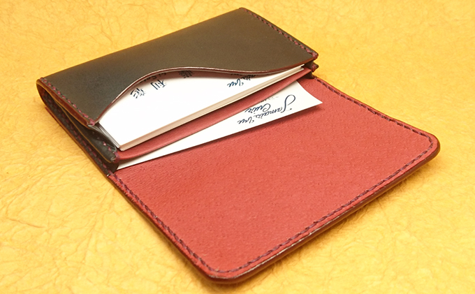 Vague　名刺入れ　(バレヌブルー)