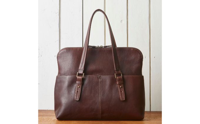 牛革タンニン鞣し　2wayトートバッグ【AZ-024】 ファッション かばん デザイン 機能性 ポケット 国産 使いやすい 好評 軽い上質 