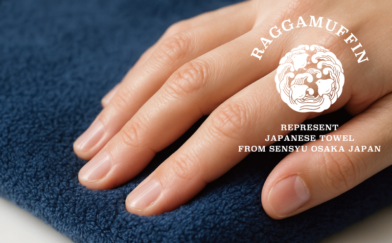 大阪府泉佐野市のふるさと納税 高級泉州タオル ラガマフィン フェイスタオル ネイビー 3枚【国産 日用品 上質 タオル 国内製造】 099H2470