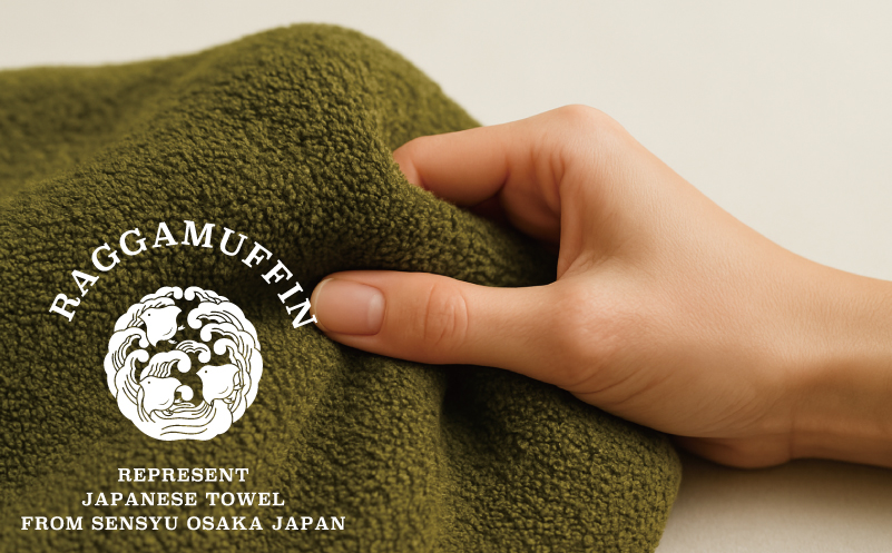 大阪府泉佐野市のふるさと納税 高級泉州タオル ラガマフィン バスタオル カーキー 3枚【国産 日用品 上質 タオル 国内製造】 099H2482