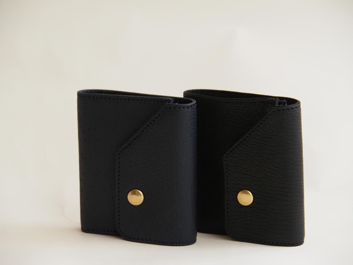 FACE-C　【数量限定】革のカシミヤ　国産野生鹿革を使用した三つ折り財布 ファッション 小物 コンパクト 軽量 しなやかなさ ヴィンテージ ソフトレザー コイン 