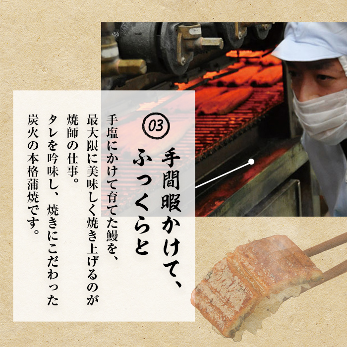 鹿児島県志布志市のふるさと納税 【志布志市人気No.1お礼の品】霧島湧水鰻の蒲焼き 160g以上×4尾＜計640g以上＞ b3-018