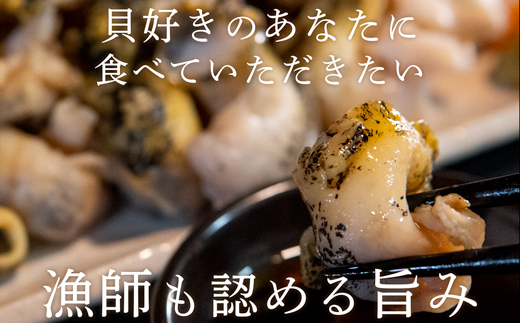 【先行予約】北海道鹿部町産 訳あり ”前浜ボイルつぶ ” 1.2kg（300g×4袋）つぶ貝 刺身