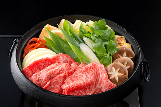 【カネ吉山本】【認定近江牛雌牛限定】上すき焼きモモ・バラ・ウデ300g【Y123W1】