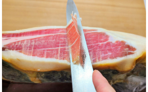 【総本家　肉のあさの】【ワークショップ】滋賀県産三元豚もも肉を使った生ハム手づくり体験（１本分）【AE18W】