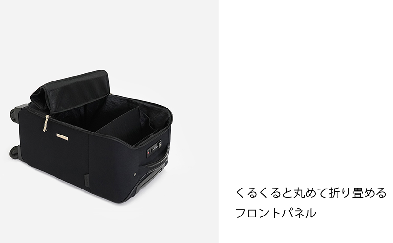 Haybale ローラブル ソフト スーツケース CABIN_No.8801177 カバン ソフトキャリーケース 1～2泊程度 出張 旅行 機内持込みサイズ  旅 キャリー かばん バッグ 国産 日本製 北海道 赤平市