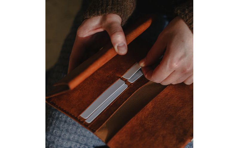 長財布（ol) ファッション小物 イタリアンオイルレザー 