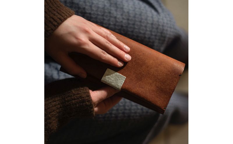 長財布（ol) ファッション小物 イタリアンオイルレザー 