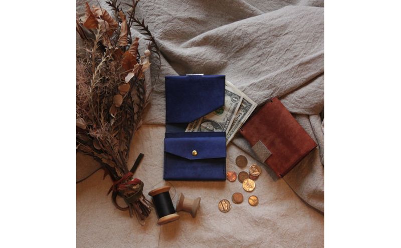 コンパクトウォレット(ol) ファッション小物 財布 おしゃれ イタリアンオイルレザー 