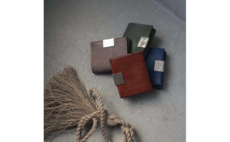 コンパクトウォレット(ol) ファッション小物 財布 おしゃれ イタリアンオイルレザー 