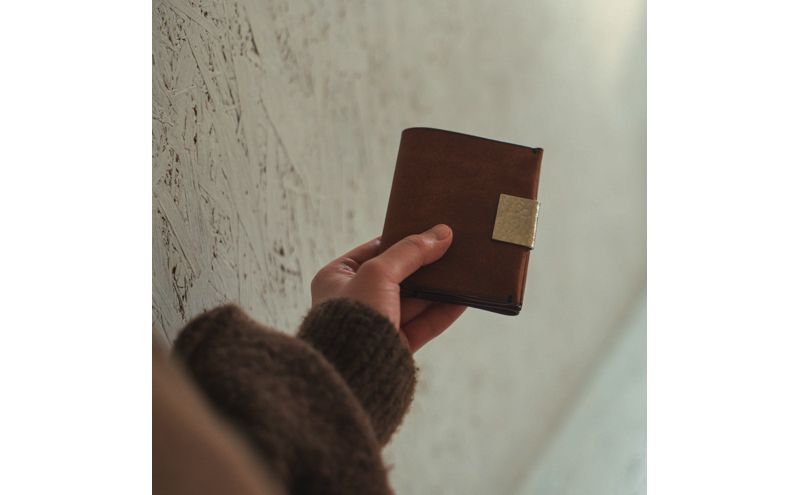 コンパクトウォレット(ol) ファッション小物 財布 おしゃれ イタリアンオイルレザー 