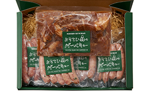 【CF】ようてい森のバーベキュー＆ウインナーセット 羊肉 ラム肉 お肉 ソーセージ 