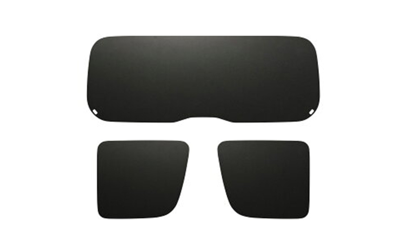 17系 エブリイ バン / ワゴン(NV100クリッパー、スクラム、ミニキャブ)　ウィンドウパネル ３面セット 雑貨 日用品 