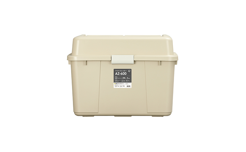 収納 ワイドストッカー 62L 5個セット AZ-600 ベージュ アウトドア ガーデニング ガーデニング用品 コンテナ 収納に便利 多目的収納 アイリスオーヤマ 屋外収納 