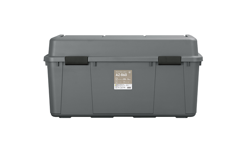 収納 ワイドストッカー 92L 5個セット AZ-860 グレー アウトドア ガーデニング ガーデニング用品 コンテナ 収納に便利 多目的収納 アイリスオーヤマ 屋外収納 