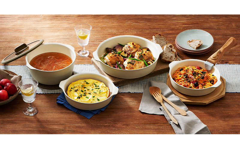 フライパン セット 8点 セット 取っ手が取れる DPAN-8S アイボリー お皿になる フライパン なべ 鍋 セット IH ガス オーブン セラミックコーティング アイリスオーヤマ キッチン用品 調理器具 新生活