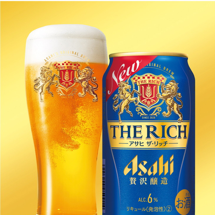 【熨斗 (無地)】【のし・包装対応】 アサヒビール アサヒ ザ・リッチ 350ml×1ケース(24缶) 発泡酒 新ジャンル 第3のビール 守谷市 熨斗 ラッピング