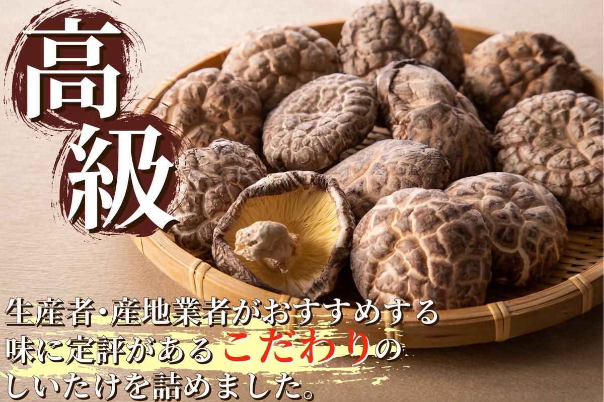 大分県国東市のふるさと納税 国東産の肉厚干し椎茸（どんこ）40g×6袋（チャック付き）_29058A