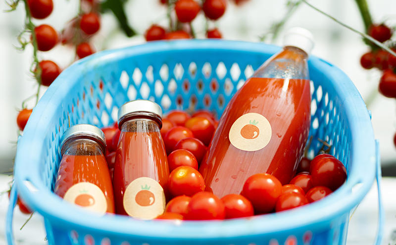 完熟しすぎちゃったミニトマトジュース　1L×2本 野菜飲料 野菜ジュース 飲み物 ドリンク 飲料 緑黄色野菜 赤い野菜 ベジタブル 