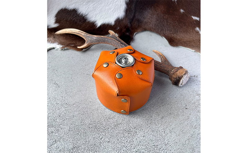 本革 OD缶カバー【OD缶230g】 栃木レザー 革小物 レザー小物 