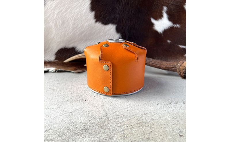 本革 OD缶カバー【OD缶230g】 栃木レザー 革小物 レザー小物 