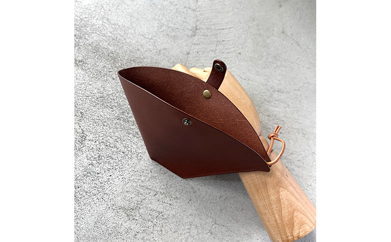 本革 コーヒーフィルターホルダー 栃木レザー 革小物 レザー小物 