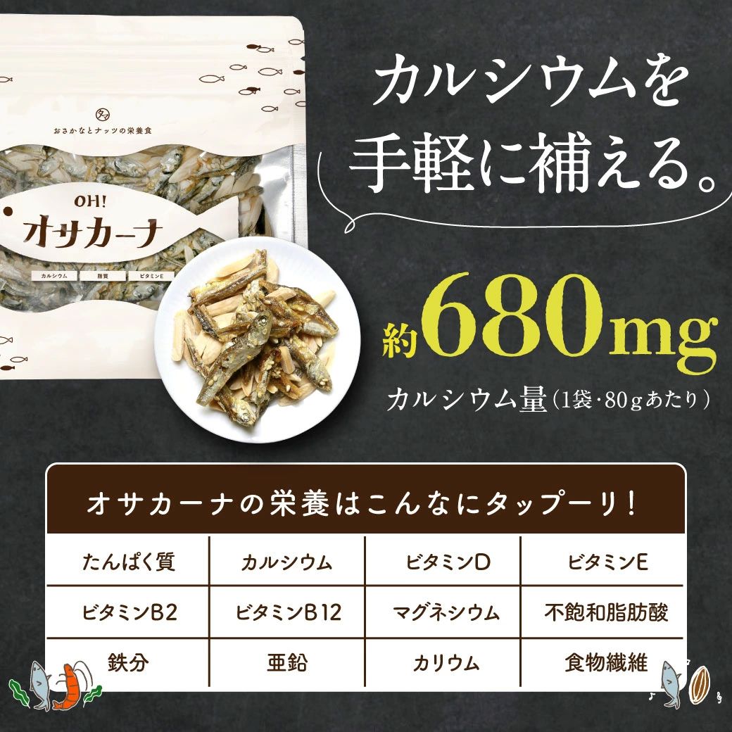 宮崎県都城市のふるさと納税 OH!オサカーナ5種400g(80g×5)セット_LC-9001