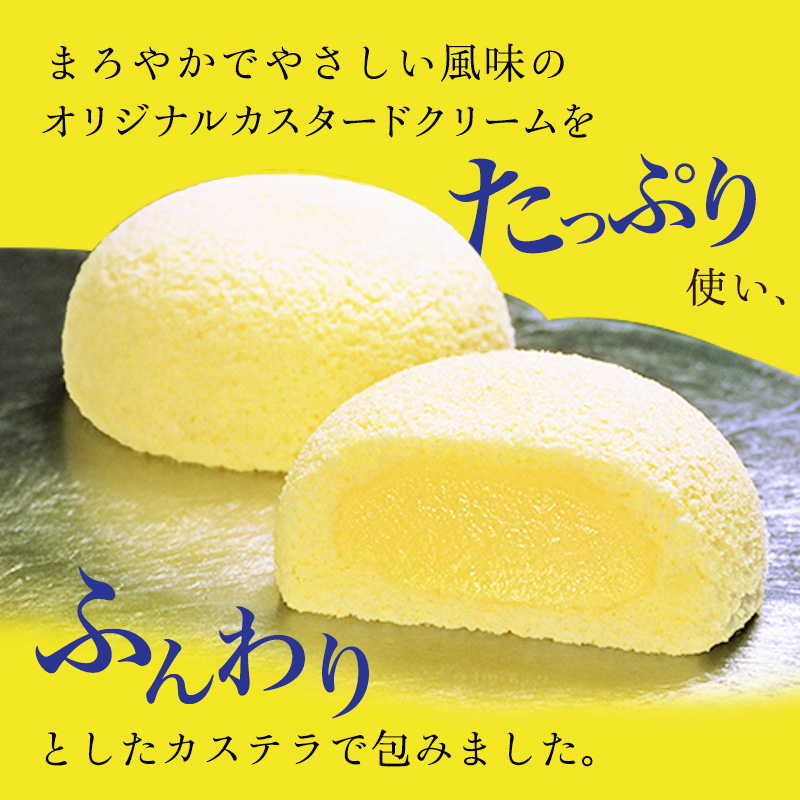 萩の月8個入り 仙台銘菓 定番 お土産 菓匠三全 和菓子
